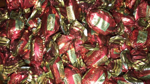 תמונה של סוכריות קקאו חלבי ללא סוכר - 100 גרם